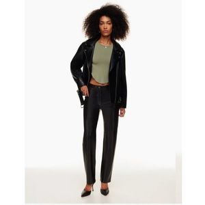 Aritzia Melina Faux Leather Pant